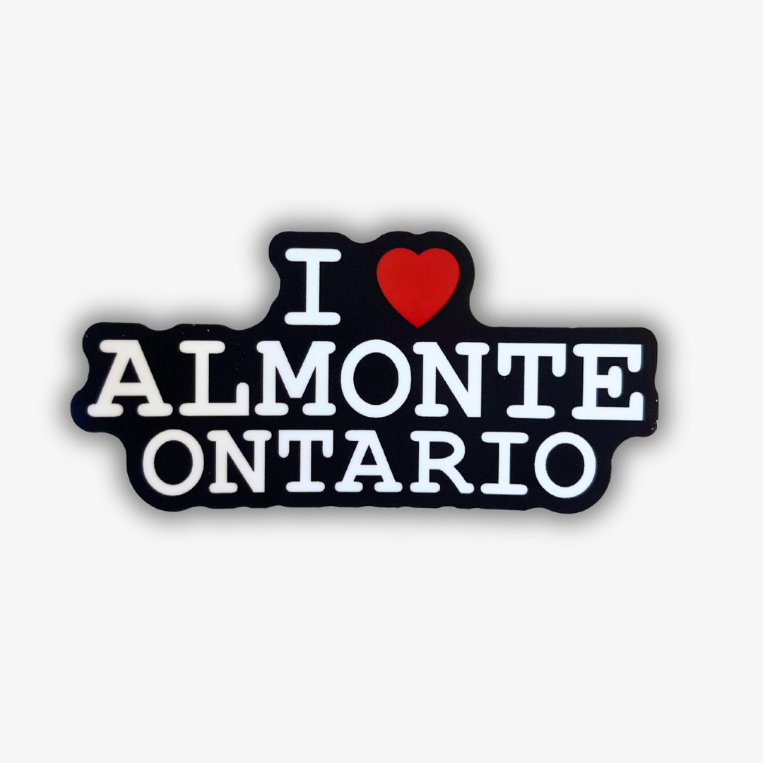 I Heart Almonte Sticker