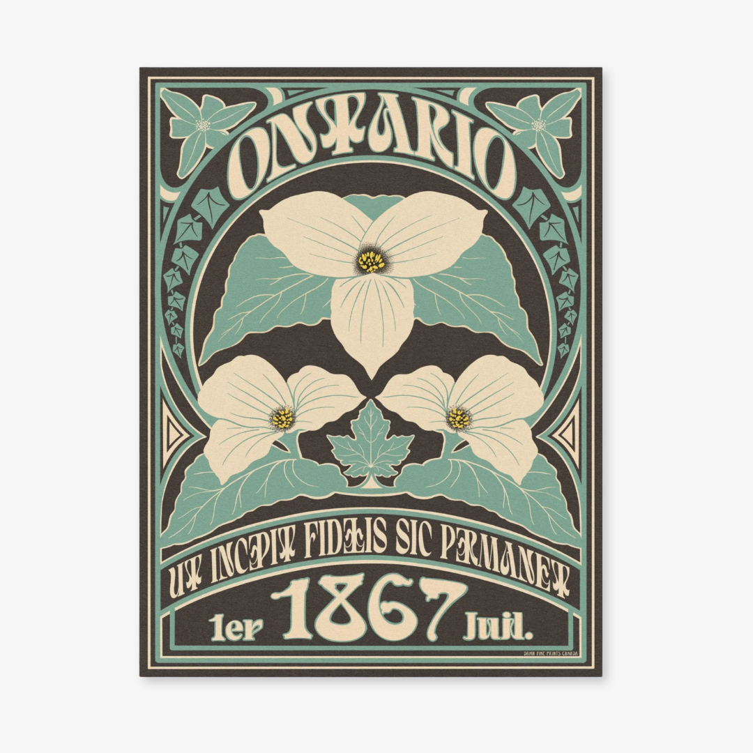 Ontario Trillium Art Print
