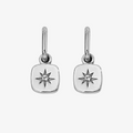 Silver Nova Earrings