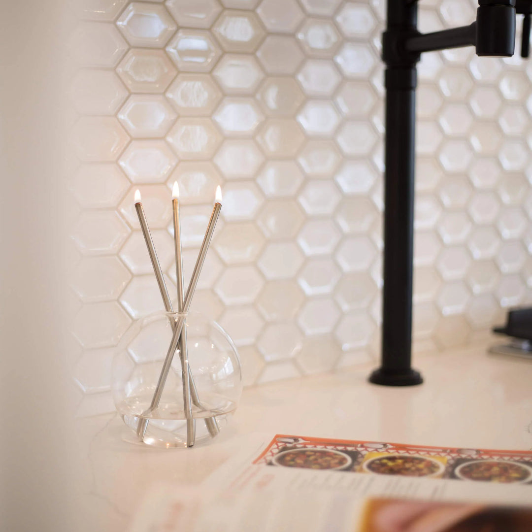 Clear Neva Everlasting Candle Vase