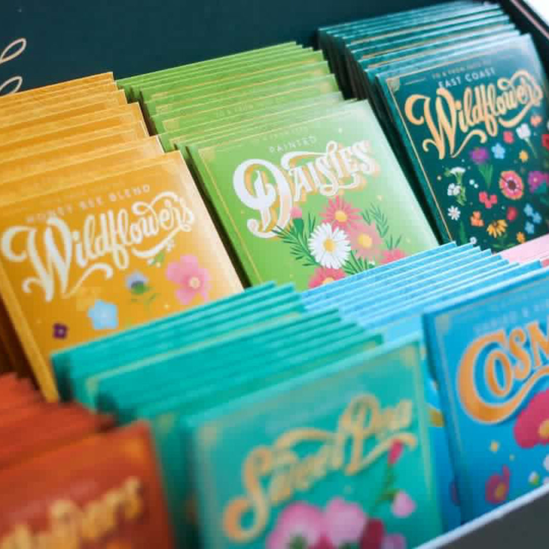 Wild Pink Marsh Rose (Protection) Seed Packet