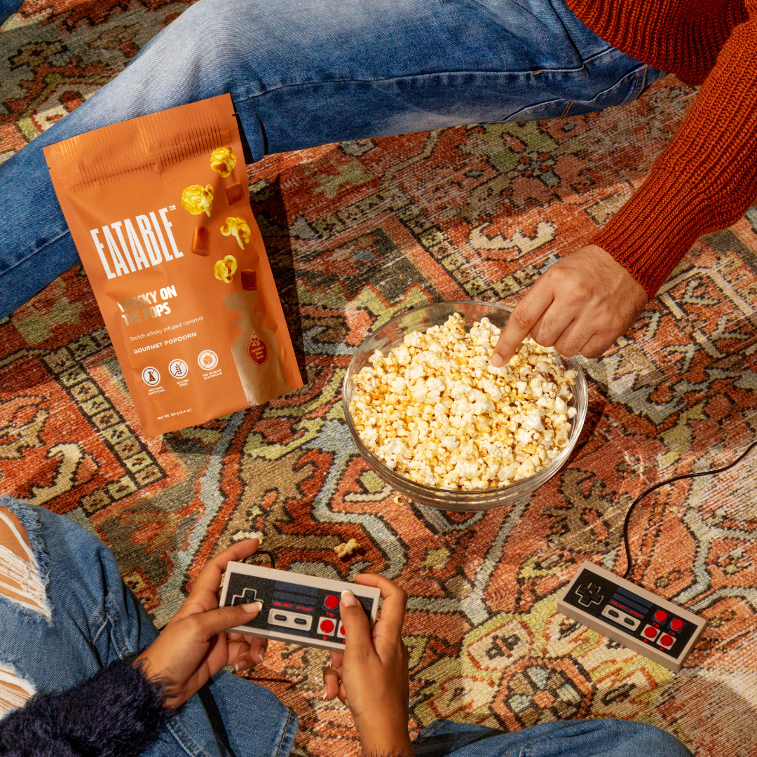 Whisky On the Pops Gourmet Caramel Popcorn