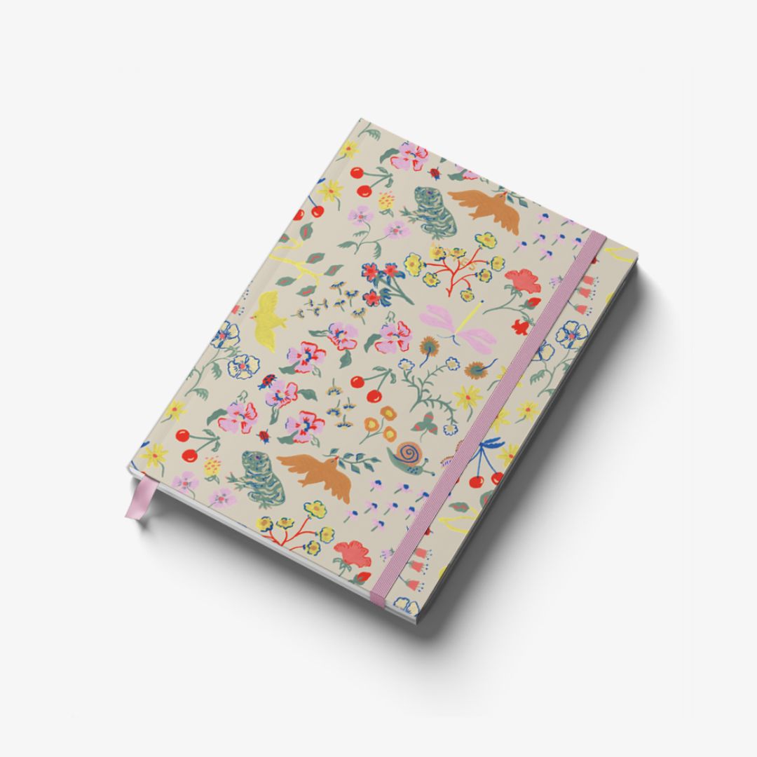 Striped candy cane on a white background