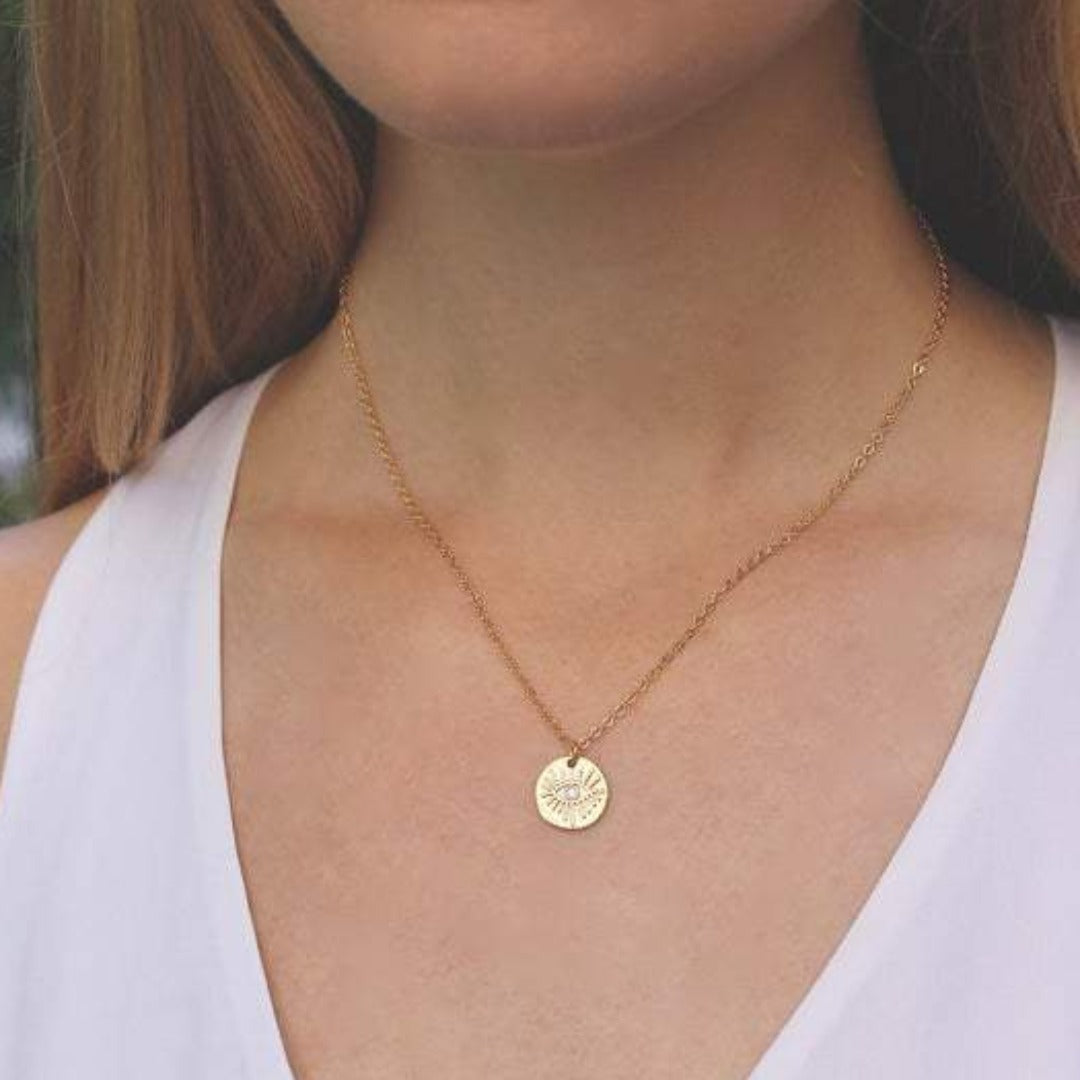 Evil Eye Crystal Necklace